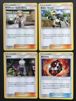 29 X Cosmic Eclipse SM Pokemon Cards Bundle Common Uncommon Pikachu Exc-NM - Image 2