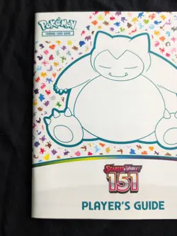 Pokemon TCG Scarlet and Violet 151 Players Guide ETB Booklet - Image 3