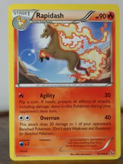 Rapidash - Flashfire - singles - 15/106 - Pokemon TCG - Image 3