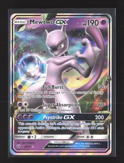 Pokemon Shining Legends #39/73 Holo Ultra Rare Mewtwo GX - Image 1