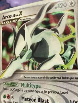 Arceus LV.X DP56 Black Star Promo Rare Holo NM Pokemon TCG 2009 - Image 2