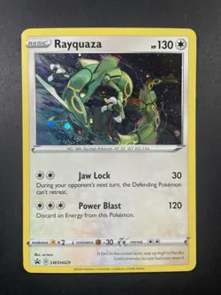 Rayquaza - SWSH029 - Cosmos Holo - Pokemon TCG - Black Star Promo - NM - Image 1