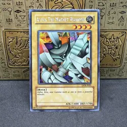 Yugioh Alpha the Magnet Warrior DOR-E001 Prismatic Secret Rare NM - Image 1
