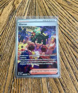 Pokemon TCG Kieran Sir 218/167SV06: Twilight Masquerade Holo Card - Image 1