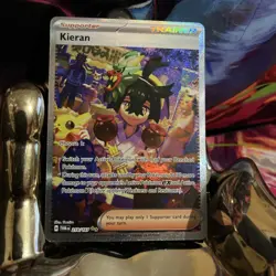 Pokemon TCG Kieran Sir 218/167SV06: Twilight Masquerade Holo Card - Image 1