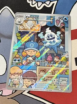 Vanillish 190/182 - Pokemon TCG Paradox Rift - Illustration Rare Holo - Image 2