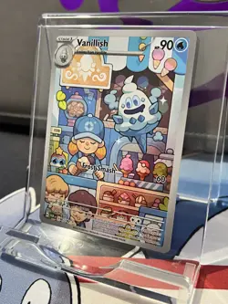 Vanillish 190/182 - Pokemon TCG Paradox Rift - Illustration Rare Holo - Image 4