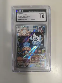 Pokemon TCG Vanillish Paradox Rift 190/182 Holo Illustration Rare CGC 10 Mint - Image 1