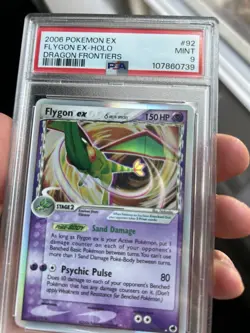 Flygon ex Delta Species 92/101 Dragon Frontiers Holo Psa 9 Mint Full Art Pokemon - Image 3