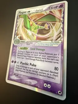 Pokemon TCG Dragon Frontiers Holo Ultra Rare Card Flygon EX Delta Species 92/101 - Image 2