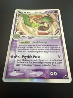 Pokemon TCG Dragon Frontiers Holo Ultra Rare Card Flygon EX Delta Species 92/101 - Image 3
