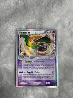 Flygon ex (Delta Species) 92/101 Dragon Frontiers Holo Pokemon LP/MP - Image 1