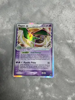 Flygon ex (Delta Species) 92/101 Dragon Frontiers Holo Pokemon LP/MP - Image 3