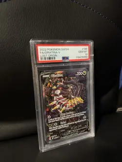 Pokemon 2022 Giratina V 186/196 Alt Art Lost Origin GEM MINT PSA 10 - Image 2