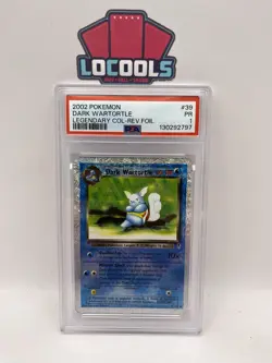 2002 Pokemon Legendary Collection PSA 1 Wartortle Reverse Foil Holo #39 POOR PR - Image 1