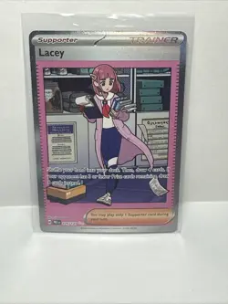 Pokemon TCG Prismatic Evolutions Lacey Special Illustration Rare 175/131 NM - Image 1