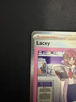 Pokemon TCG Lacey 175/131 Prismatic Evolutions SIR Trainer Holo SV - Image 2