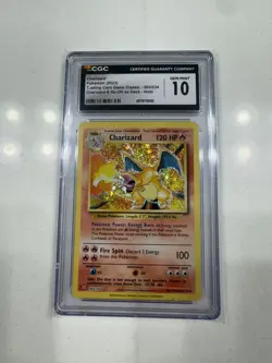 CGC 10 Charizard 003/034 Trading Card Game Classic Holo (2023) - Image 1