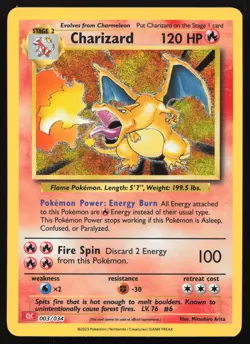 Charizard - CLC - 003/034 - Holo - Pokemon Trading Card Game Classic - Image 1