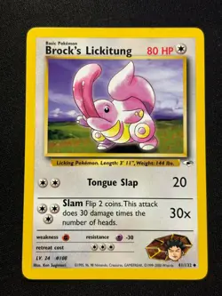 Gym Heroes Pokemon Card Singles | Common And Uncommon | You Choose | NM/VLP - Image 5