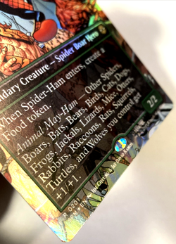 MTG Spider-Ham, Peter Porker (Borderless Foil) Marvel's Spider-Man 201 NM - Image 2