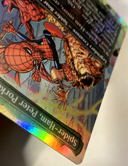 MTG Spider-Ham, Peter Porker (Borderless Foil) Marvel's Spider-Man 201 NM - Image 5