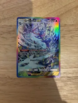 Pokemon TCG Pocket Greninja ex Holo Art Card - Near Mint - Image 1