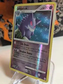 Pokemon Gengar Reverse Holo Rare Card Diamond and Pearl 27/130 - LP - Image 3