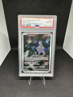 Mewtwo 052 Sv: Scarlet & Violet Promo Cards Holo PSA 8 - Image 1