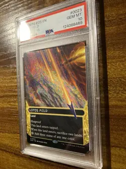 MTG✨LOTUS FIELD✨Edge of Eternities - Stellar Sights PSA 10 Mythic Land POP 1 ! - Image 4