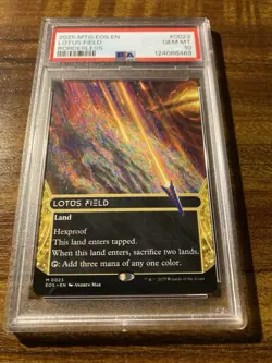 MTG✨LOTUS FIELD✨Edge of Eternities - Stellar Sights PSA 10 Mythic Land POP 1 ! - Image 5