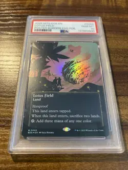 MTG✨LOTUS FIELD Poster FOIL✨EOS - Stellar Sights PSA 10 Mythic Land POP 1 ! - Image 5