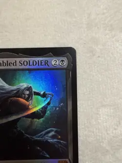 1x Sephiroth, Fabled SOLDIER, Foil, Final Fantasy, MTG NM - Image 3