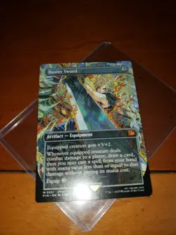 Magic: The Gathering MTG FINAL FANTASY #351 Buster Sword (Borderless) - Image 2