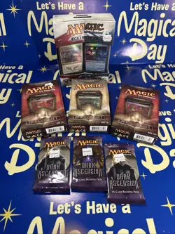 MTG Lot- 2010 Core Set, Duel decks speed Cunning, 3 Dark Ascension Boosters NIB - Image 1