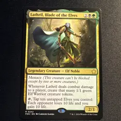 MTG Lathril, Blade of the Elves [Foundations, Near Mint] - Image 1