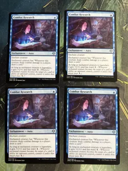 4_Combat Research, MTG Dominaria United, NM/Never Played_Set - Image 1