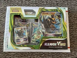 Pokemon TCG: Kleavor VStar Special Collection Box New Factory Sealed - Image 1