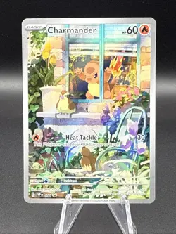 Charmander 044 Pokemon Scarlet & Violet Black Star Promo Lightly Played - Image 1