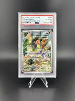 CHARMANDER Black Star Promo SVP EN #044 Obsidian Flames ETB 2023 Pokemon PSA 10 - Image 1