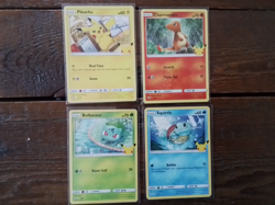 Mcdonalds pikachu 2021 Charmander squirtle Holo Full Art pokemon Card ex promo - Image 1