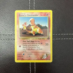 Pokemon TCG - Blaine's Charmander - 60/132 - Gym Challenge - PL Common (2000) - Image 1