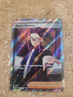 Boss’s Orders 256/217 Ultra Rare Full Art Pokemon TCG Ascended Heroes - Image 1