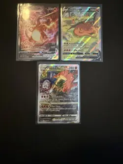 Pokemon TCG Charizard UPC Promo Set SWSH260 SWSH261 SWSH262 VMAX VSTAR V NM - Image 1