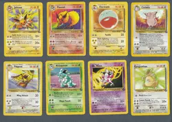Pokemon Jungle Complete Set Of Non Holo Rares 17-32 - Image 2