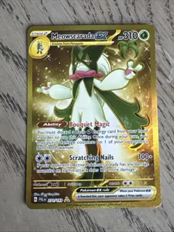 Pokemon TCG SV-Paldea Evolved Meowscarada EX #271/193 Hyper Rare - Image 1