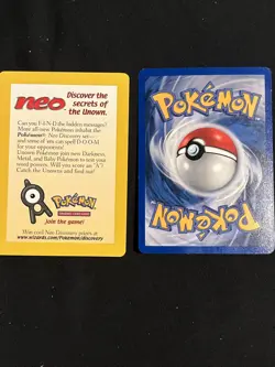 Pokemon TCG Entei Wizards Black Star Promos 34 Holo Promo Promo - Image 3