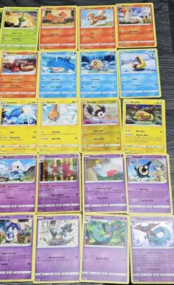 Pokemon x112 Silver Tempest Bundle - Rare, Reverse Holo, Common, Uncommon NM - Image 5