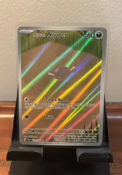 Paldean Wooper - 221/193 Illustration Rare Pokemon TCG SV02: Paldea Evolved NM - Image 1