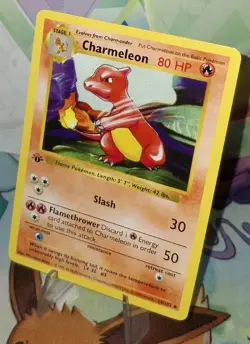 Pokemon TCG 1st Edition Base Set Shadowless Charmeleon 24/102 NM/M - Image 4